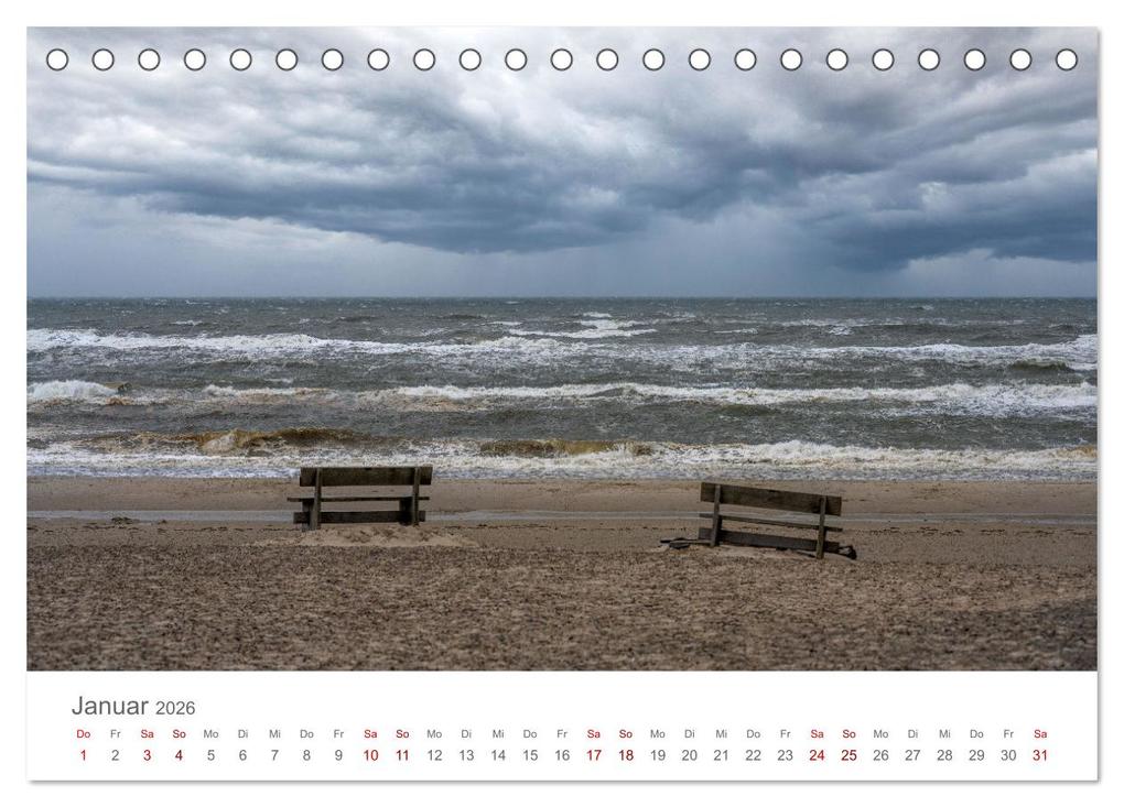 Weitere Ansicht: Dänemark - Henne Strand (Tischkalender 2026 DIN A5 quer), CALVENDO Monatskalender | Dieter W. Hack - www.dieter-hack.com, Calvendo