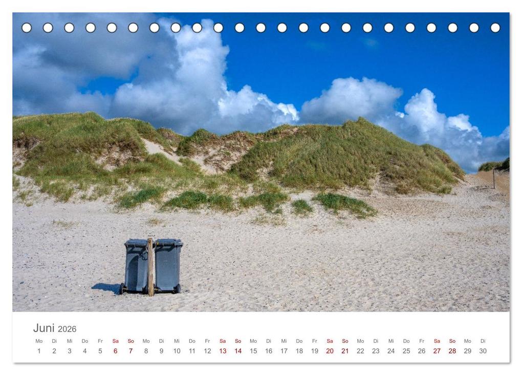 Weitere Ansicht: Dänemark - Henne Strand (Tischkalender 2026 DIN A5 quer), CALVENDO Monatskalender | Dieter W. Hack - www.dieter-hack.com, Calvendo