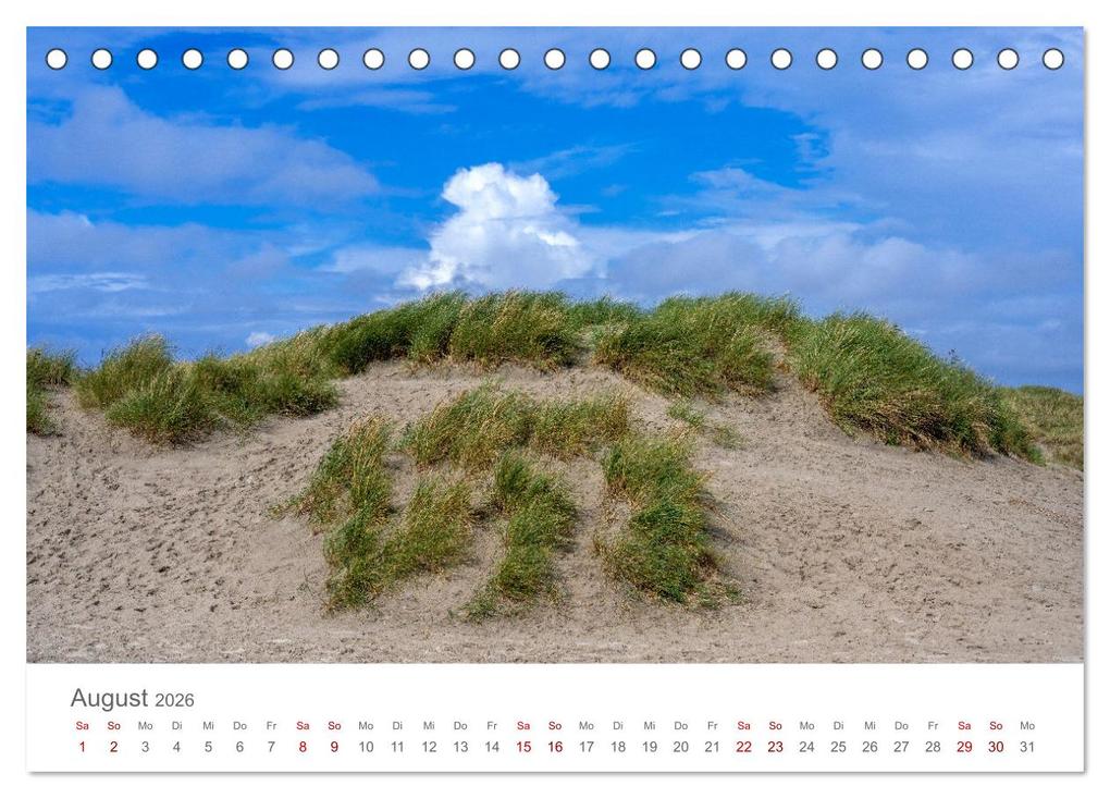 Weitere Ansicht: Dänemark - Henne Strand (Tischkalender 2026 DIN A5 quer), CALVENDO Monatskalender | Dieter W. Hack - www.dieter-hack.com, Calvendo
