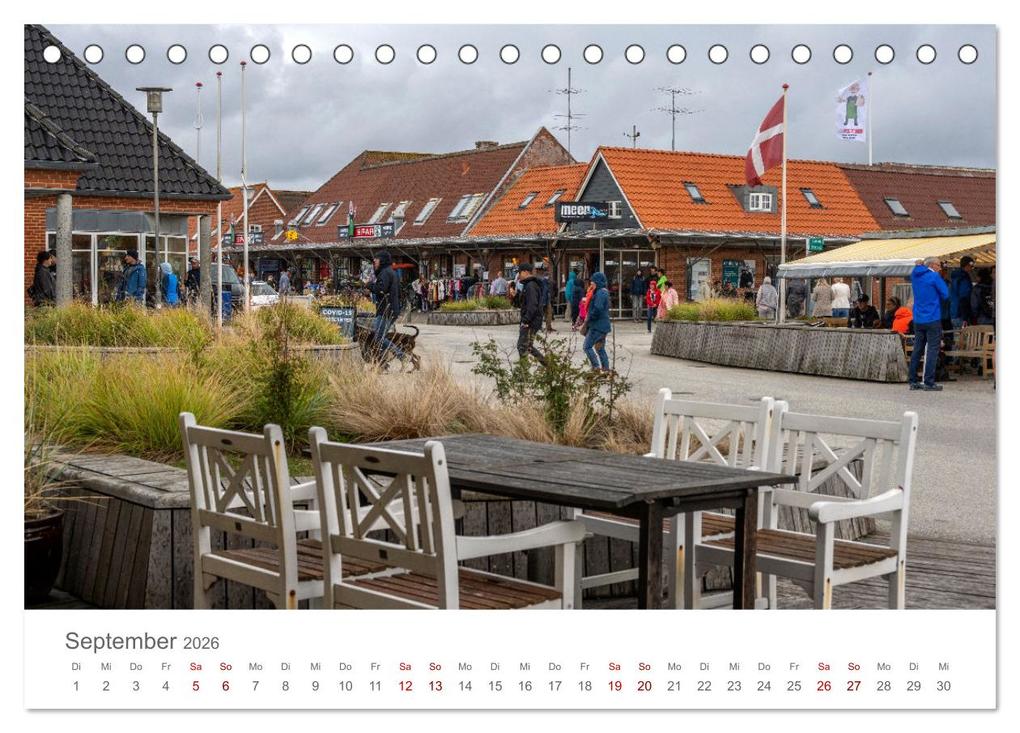 Weitere Ansicht: Dänemark - Henne Strand (Tischkalender 2026 DIN A5 quer), CALVENDO Monatskalender | Dieter W. Hack - www.dieter-hack.com, Calvendo