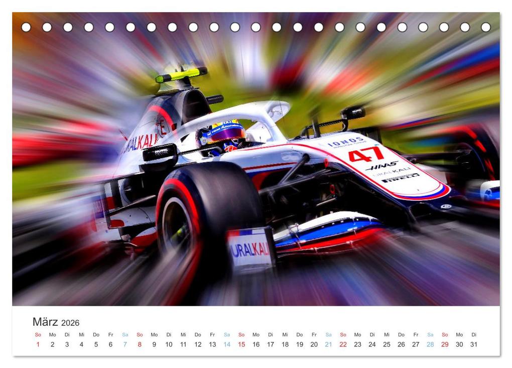 Weitere Ansicht: Formel 1 - Die Königsklasse (Tischkalender 2026 DIN A5 quer), CALVENDO Monatskalender | Jean-Louis Glineur, Calvendo