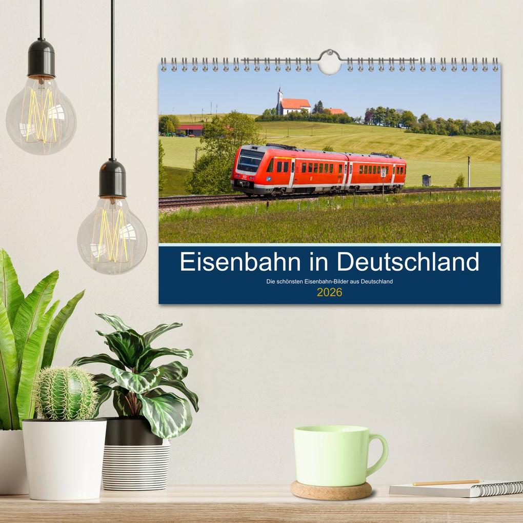 Weitere Ansicht: Eisenbahn in Deutschland (Wandkalender 2026 DIN A4 quer), CALVENDO Monatskalender | Markus Mainka, Calvendo
