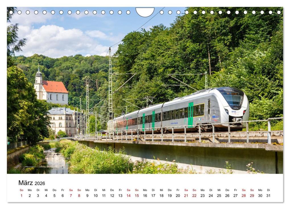 Weitere Ansicht: Eisenbahn in Deutschland (Wandkalender 2026 DIN A4 quer), CALVENDO Monatskalender | Markus Mainka, Calvendo
