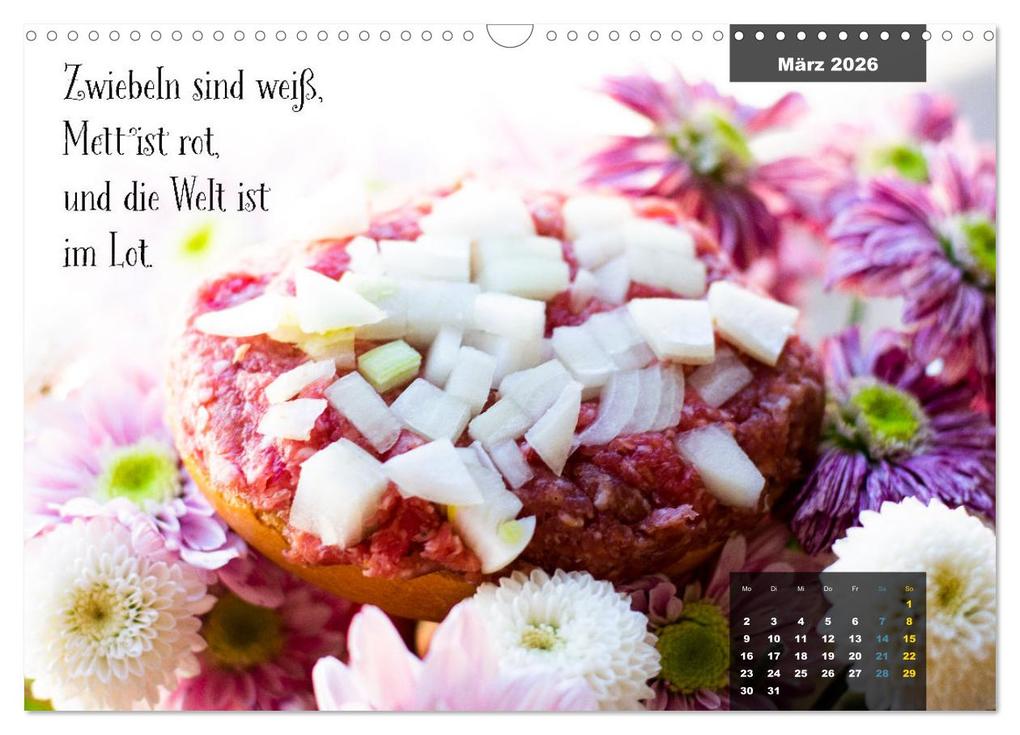 Weitere Ansicht: Mettkalender - Spread some more Mett (Wandkalender 2026 DIN A3 quer), CALVENDO Monatskalender | Mettfluencer Mettfluencer, Calvendo, Mettfluencer