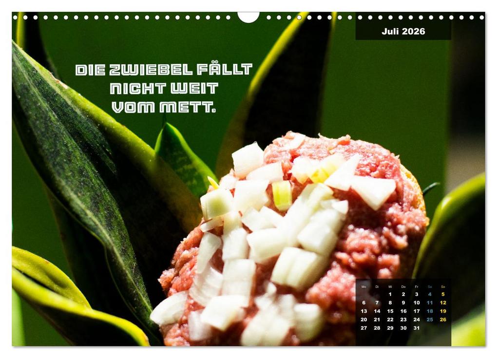Weitere Ansicht: Mettkalender - Spread some more Mett (Wandkalender 2026 DIN A3 quer), CALVENDO Monatskalender | Mettfluencer Mettfluencer, Calvendo, Mettfluencer