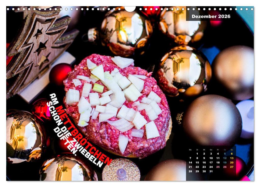 Weitere Ansicht: Mettkalender - Spread some more Mett (Wandkalender 2026 DIN A3 quer), CALVENDO Monatskalender | Mettfluencer Mettfluencer, Calvendo, Mettfluencer