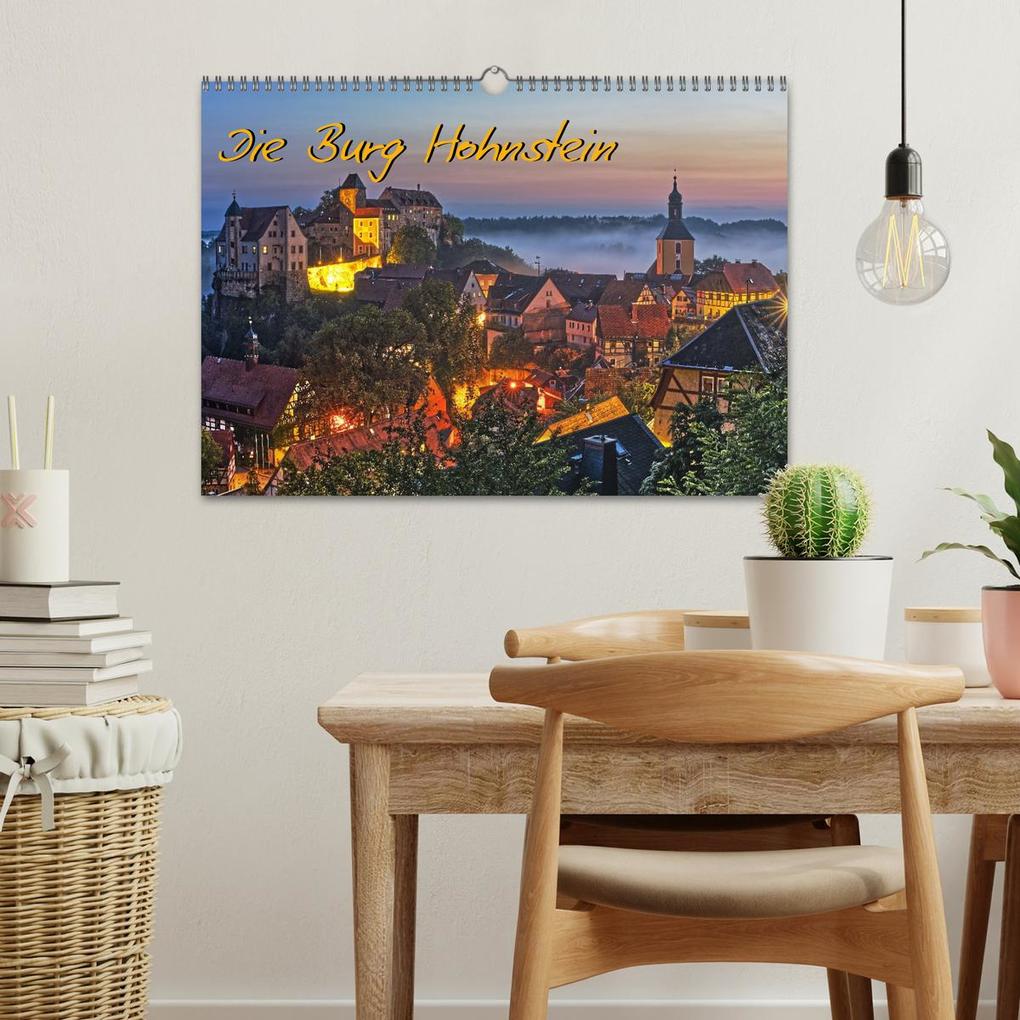 Weitere Ansicht: Die Burg Hohnstein im Licht der vier Jahreszeiten (Wandkalender 2026 DIN A3 quer), CALVENDO Monatskalender | Calvendo, Norbert Jentzsch