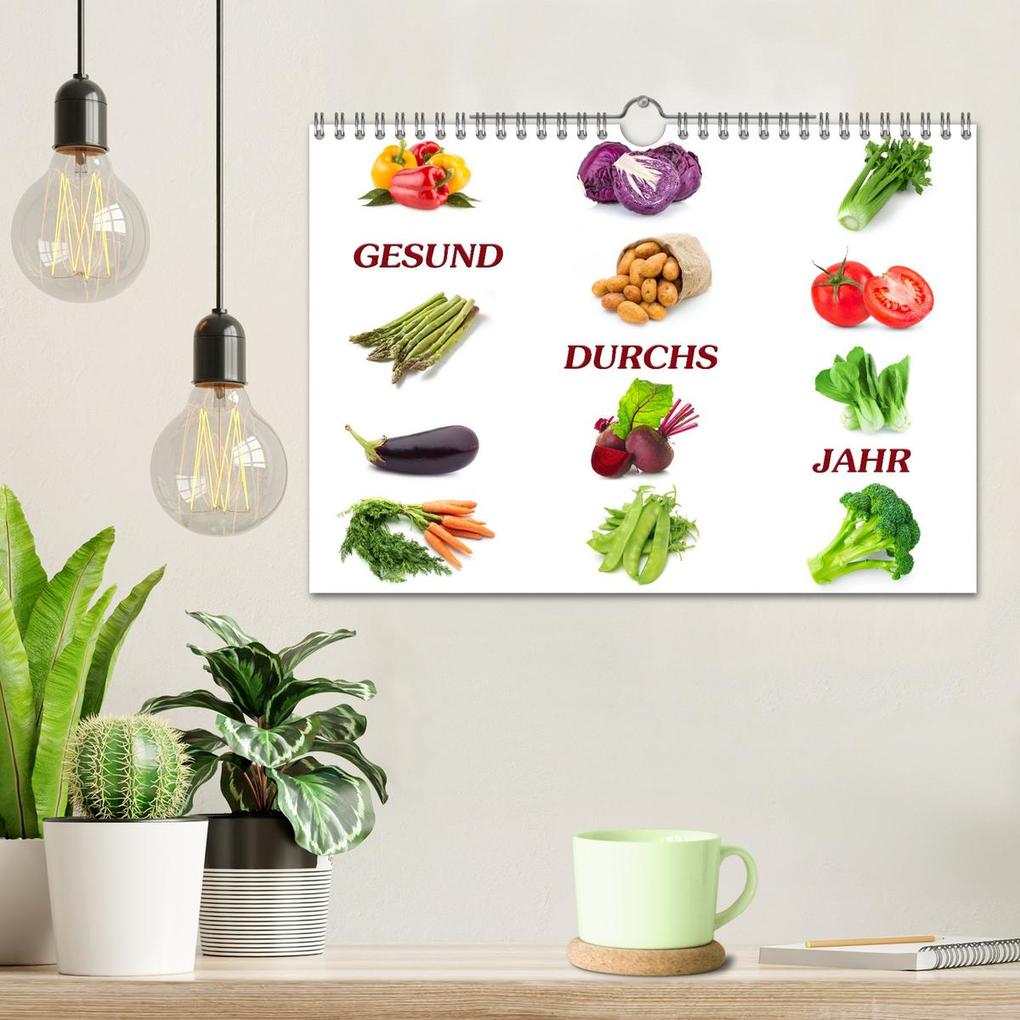 Weitere Ansicht: Gesund durchs Jahr (Wandkalender 2026 DIN A4 quer), CALVENDO Monatskalender | Gunter Kirsch, Calvendo