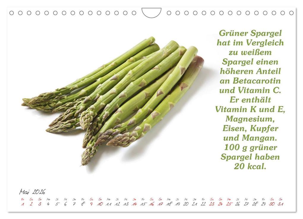 Weitere Ansicht: Gesund durchs Jahr (Wandkalender 2026 DIN A4 quer), CALVENDO Monatskalender | Gunter Kirsch, Calvendo