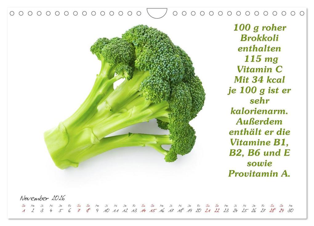 Weitere Ansicht: Gesund durchs Jahr (Wandkalender 2026 DIN A4 quer), CALVENDO Monatskalender | Gunter Kirsch, Calvendo