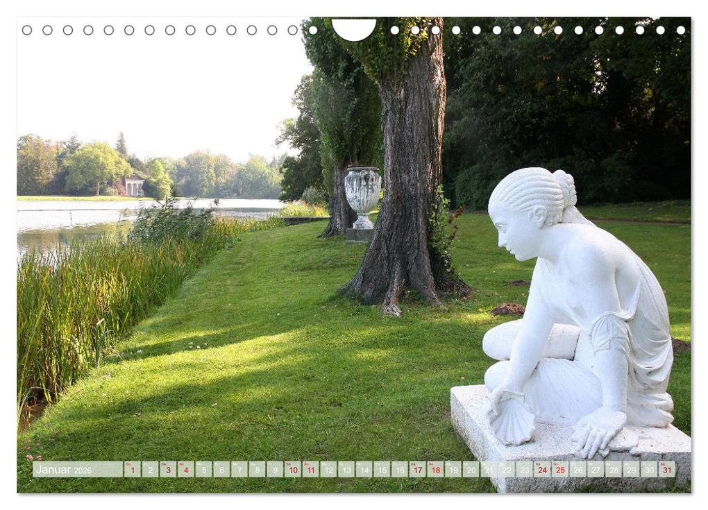 Weitere Ansicht: Im Wörlitzer Gartenreich (Wandkalender 2026 DIN A4 quer), CALVENDO Monatskalender | Gisela Kruse, Calvendo