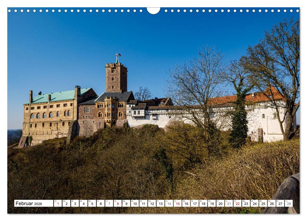 Weitere Ansicht: Historische Wartburg (Wandkalender 2026 DIN A3 quer), CALVENDO Monatskalender | Calvendo, Roland Brack