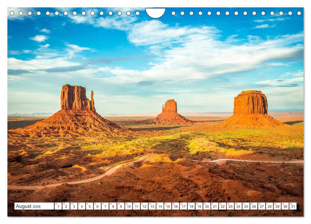 Weitere Ansicht: United States of America - Eine Reise durch den Westen der USA (Wandkalender 2026 DIN A4 quer), CALVENDO Monatskalender | Calvendo, Dennis Westermann