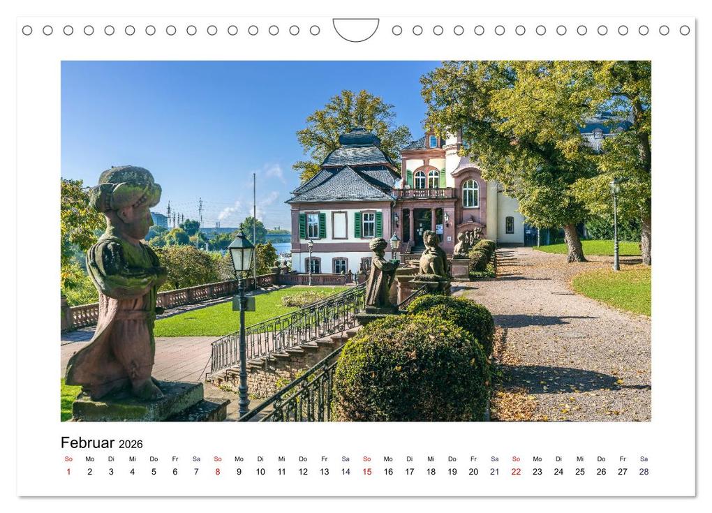 Weitere Ansicht: Frankfurt - Parks und Gärten (Wandkalender 2026 DIN A4 quer), CALVENDO Monatskalender | Calvendo, Dieter Meyer