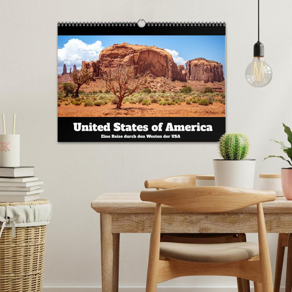 Weitere Ansicht: United States of America - Eine Reise durch den Westen der USA (Wandkalender 2026 DIN A3 quer), CALVENDO Monatskalender | Calvendo, Dennis Westermann