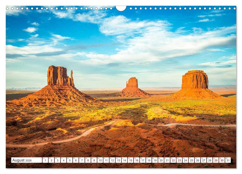Weitere Ansicht: United States of America - Eine Reise durch den Westen der USA (Wandkalender 2026 DIN A3 quer), CALVENDO Monatskalender | Calvendo, Dennis Westermann