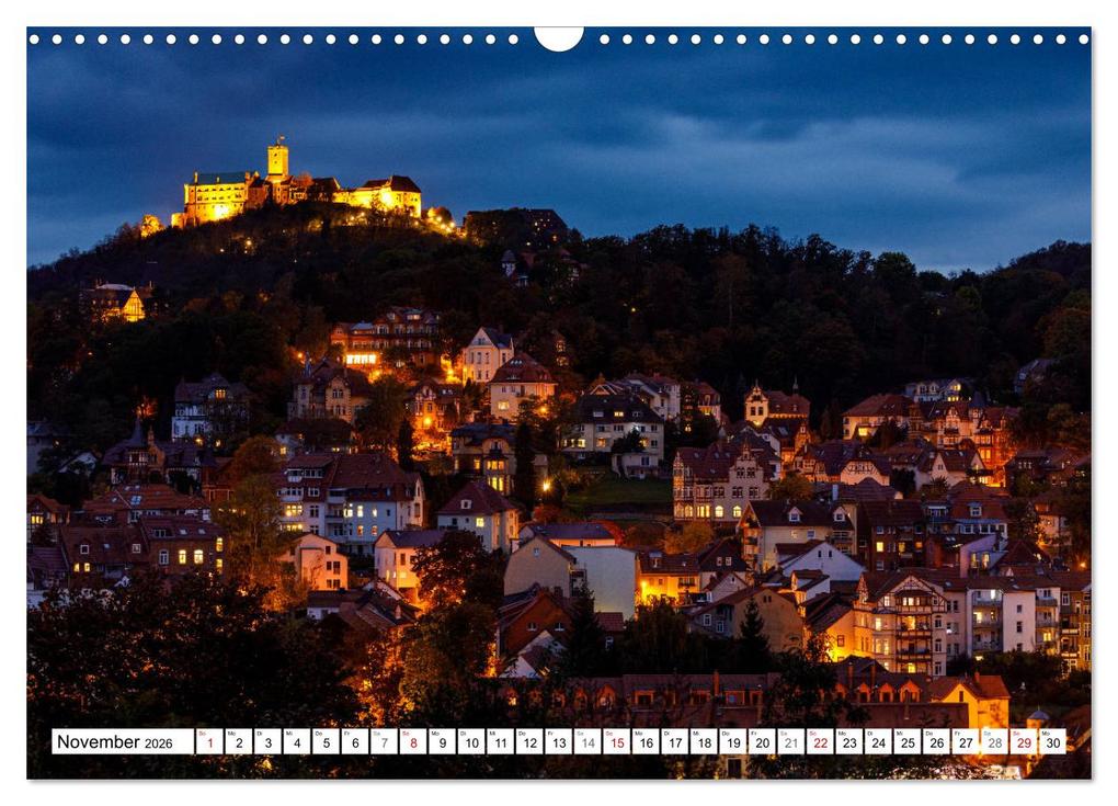Weitere Ansicht: Eisenach in Thüringen (Wandkalender 2026 DIN A3 quer), CALVENDO Monatskalender | Calvendo, Roland Brack