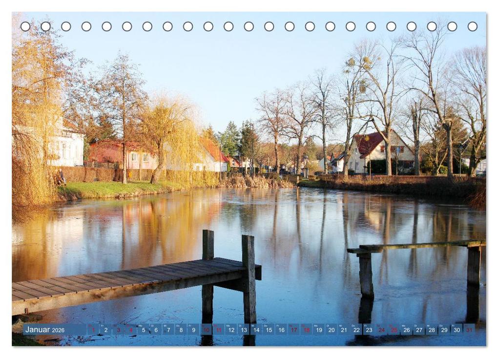 Weitere Ansicht: Brandenburg - schöne Ausflugsziele südlich von Berlin (Tischkalender 2026 DIN A5 quer), CALVENDO Monatskalender | Calvendo, Gisela Kruse