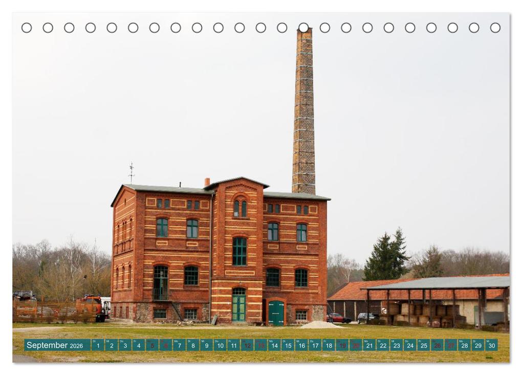 Weitere Ansicht: Brandenburg - schöne Ausflugsziele südlich von Berlin (Tischkalender 2026 DIN A5 quer), CALVENDO Monatskalender | Calvendo, Gisela Kruse