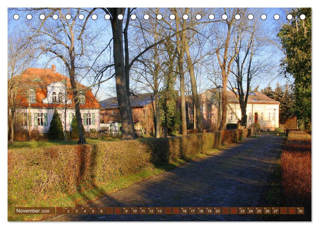 Weitere Ansicht: Brandenburg - schöne Ausflugsziele südlich von Berlin (Tischkalender 2026 DIN A5 quer), CALVENDO Monatskalender | Calvendo, Gisela Kruse