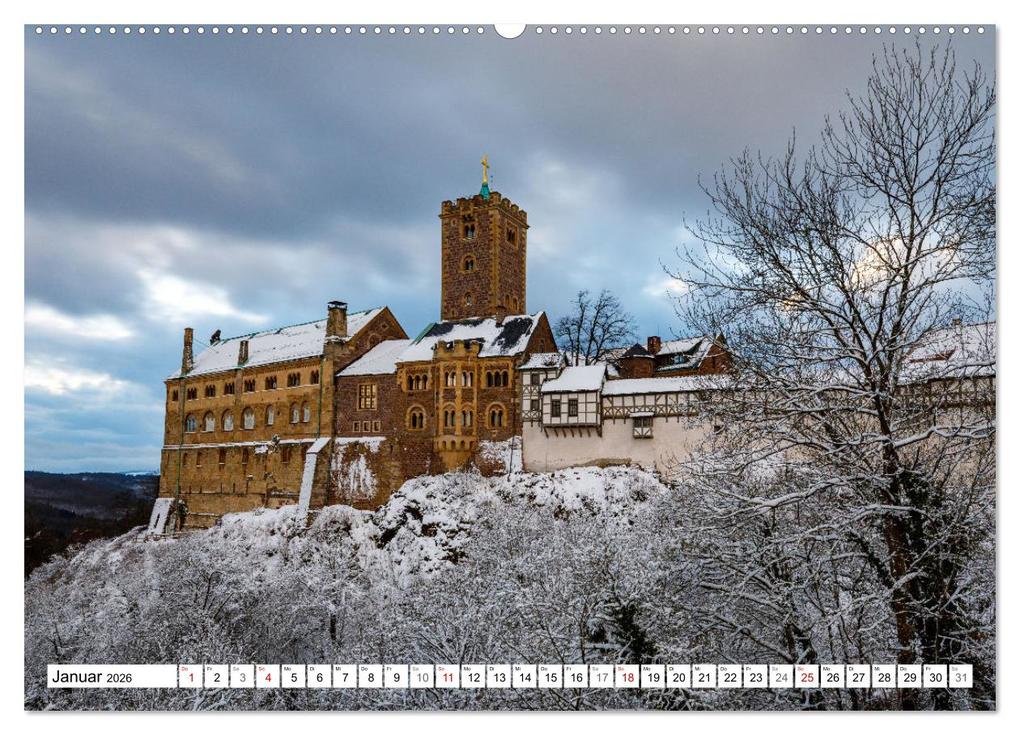 Weitere Ansicht: Eisenach in Thüringen (Wandkalender 2026 DIN A2 quer), CALVENDO Monatskalender | Calvendo, Roland Brack