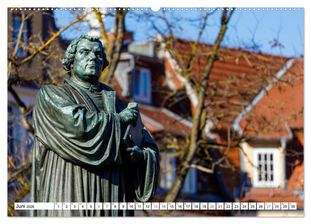 Weitere Ansicht: Eisenach in Thüringen (Wandkalender 2026 DIN A2 quer), CALVENDO Monatskalender | Calvendo, Roland Brack