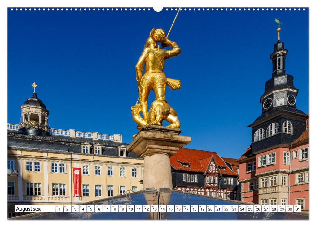 Weitere Ansicht: Eisenach in Thüringen (Wandkalender 2026 DIN A2 quer), CALVENDO Monatskalender | Calvendo, Roland Brack
