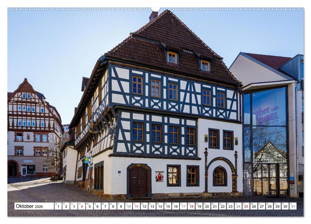 Weitere Ansicht: Eisenach in Thüringen (Wandkalender 2026 DIN A2 quer), CALVENDO Monatskalender | Calvendo, Roland Brack