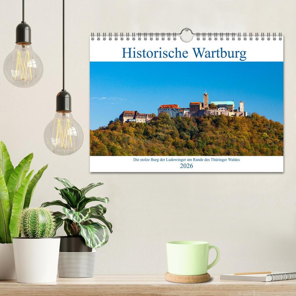 Weitere Ansicht: Historische Wartburg (Wandkalender 2026 DIN A4 quer), CALVENDO Monatskalender | Calvendo, Roland Brack