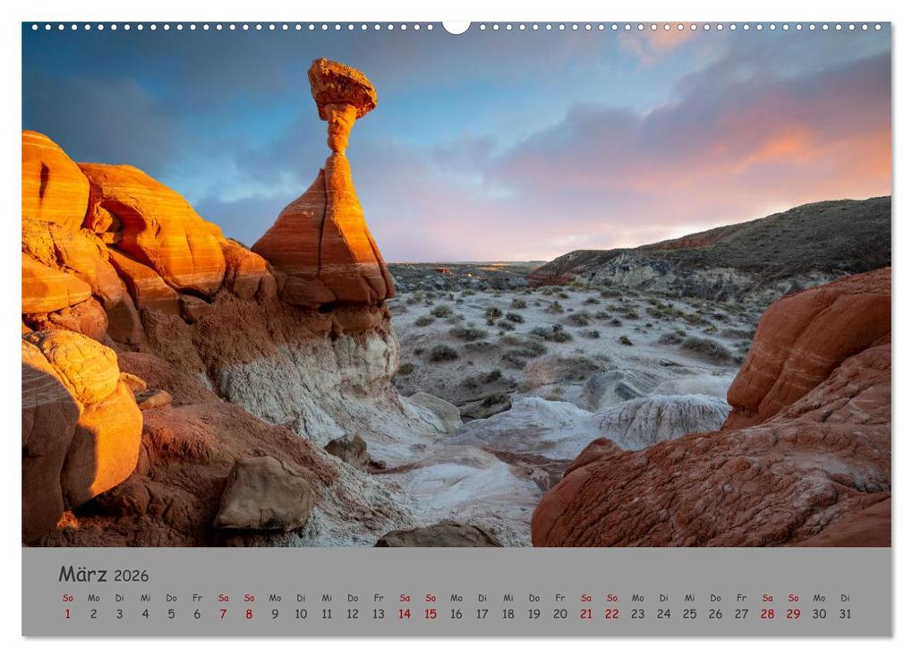 Weitere Ansicht: Versteinerte Landschaft (hochwertiger Premium Wandkalender 2026 DIN A2 quer), Kunstdruck in Hochglanz | Jeanny Müller, Calvendo