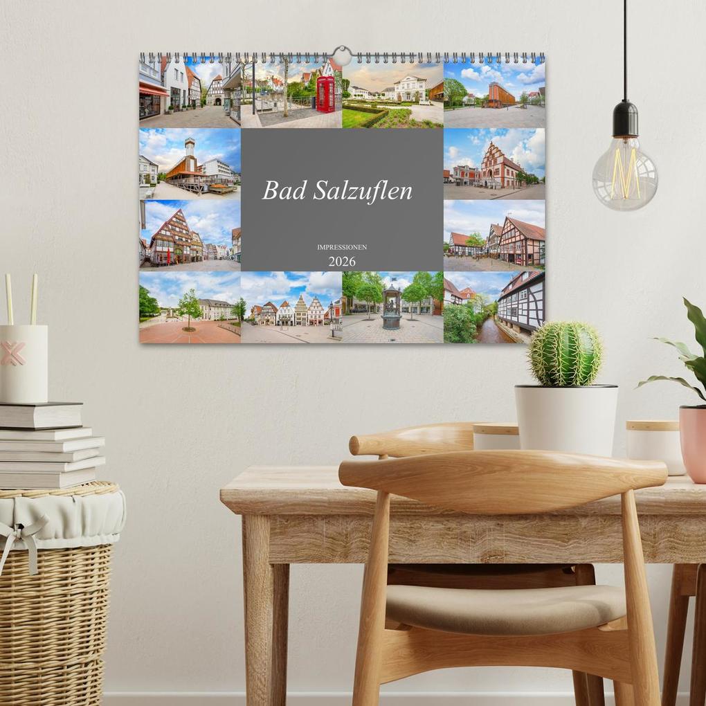 Weitere Ansicht: Bad Salzuflen Impressionen (Wandkalender 2026 DIN A3 quer), CALVENDO Monatskalender | Dirk Meutzner, Calvendo
