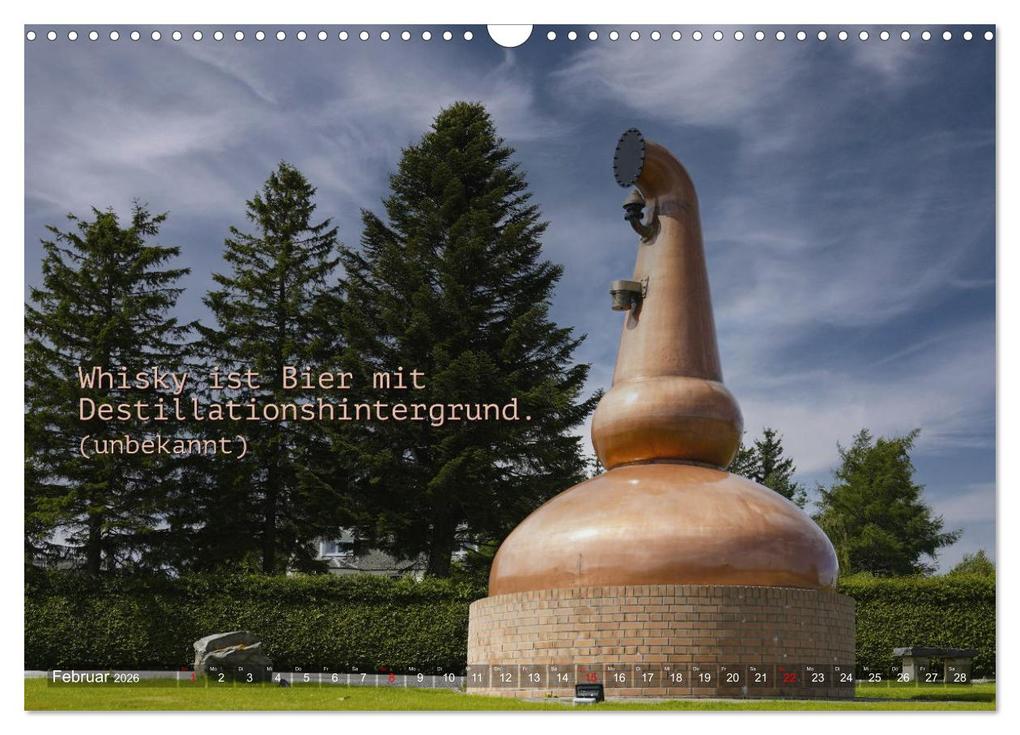 Weitere Ansicht: Whisky-Sprüche (Wandkalender 2026 DIN A3 quer), CALVENDO Monatskalender | Anke Grau, Calvendo