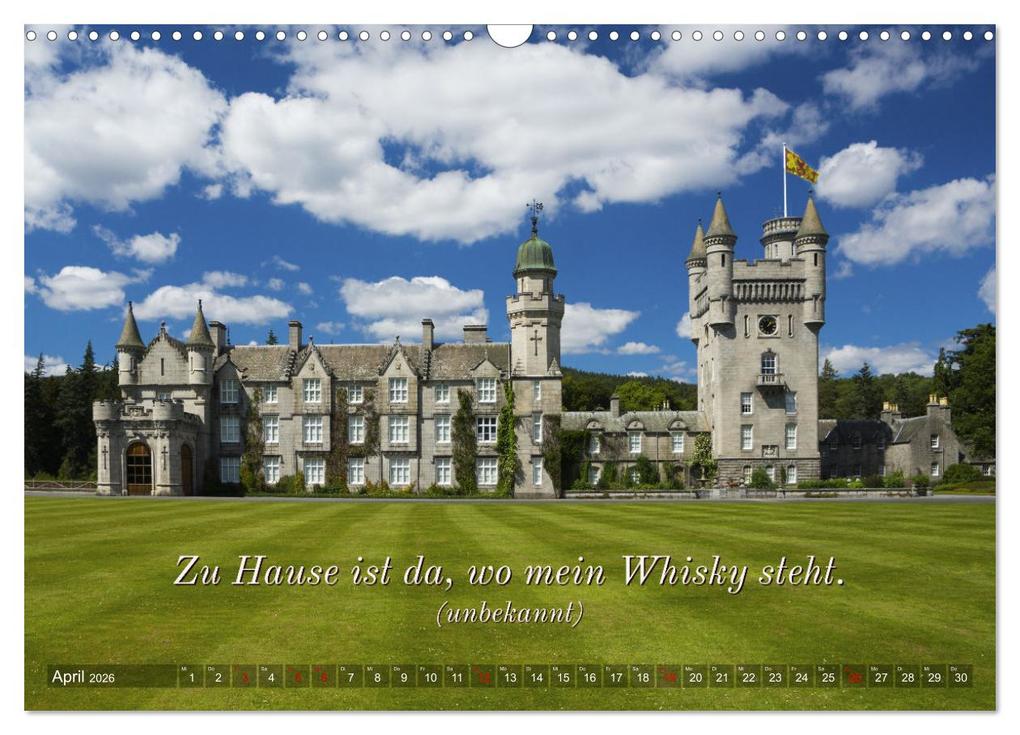 Weitere Ansicht: Whisky-Sprüche (Wandkalender 2026 DIN A3 quer), CALVENDO Monatskalender | Anke Grau, Calvendo