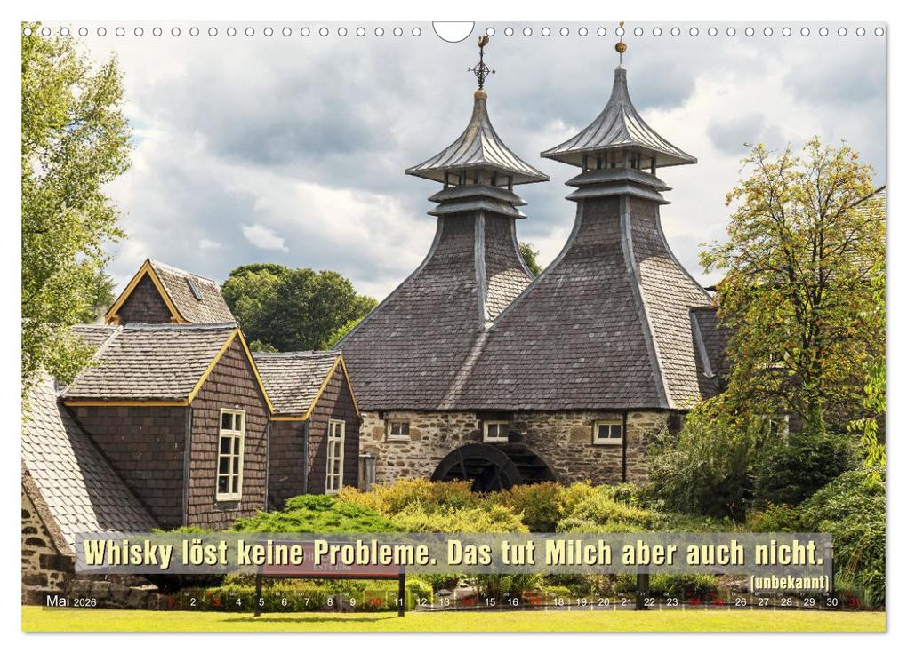 Weitere Ansicht: Whisky-Sprüche (Wandkalender 2026 DIN A3 quer), CALVENDO Monatskalender | Anke Grau, Calvendo