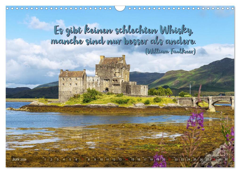 Weitere Ansicht: Whisky-Sprüche (Wandkalender 2026 DIN A3 quer), CALVENDO Monatskalender | Anke Grau, Calvendo