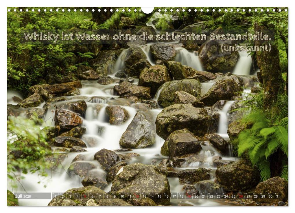 Weitere Ansicht: Whisky-Sprüche (Wandkalender 2026 DIN A3 quer), CALVENDO Monatskalender | Anke Grau, Calvendo