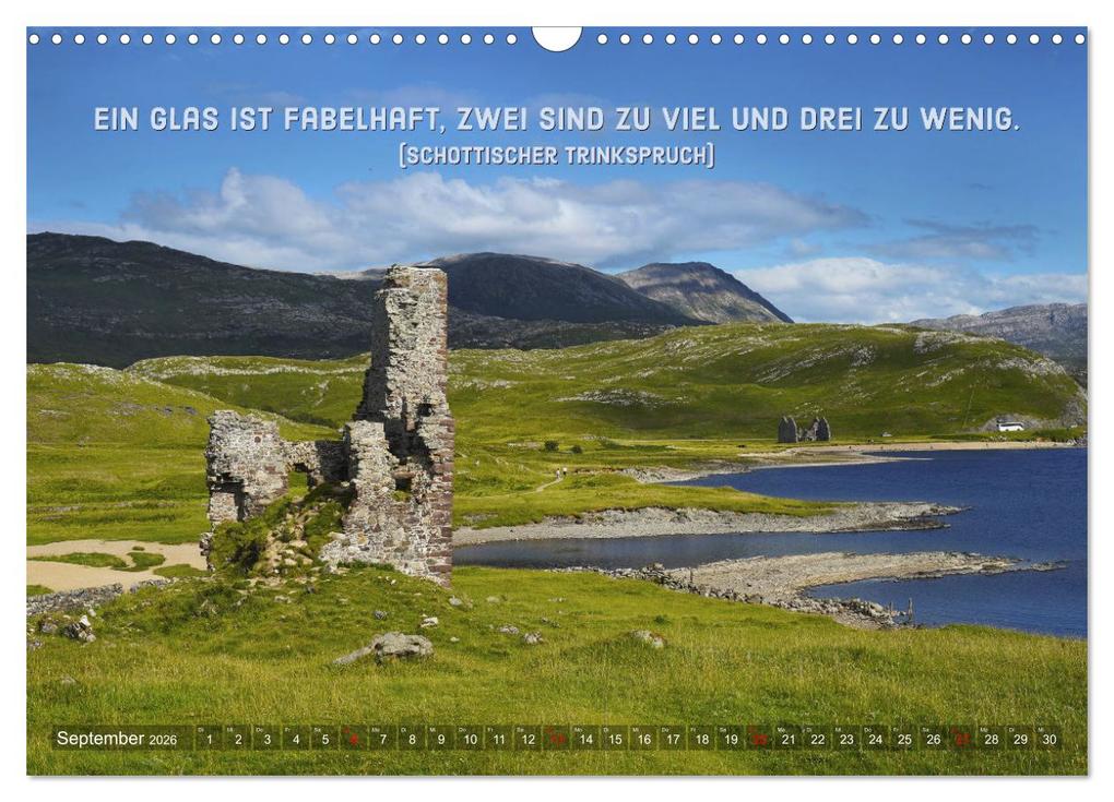 Weitere Ansicht: Whisky-Sprüche (Wandkalender 2026 DIN A3 quer), CALVENDO Monatskalender | Anke Grau, Calvendo