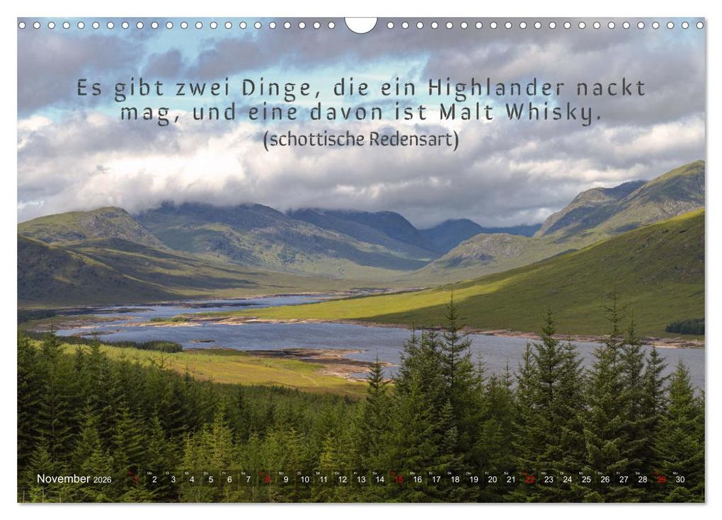 Weitere Ansicht: Whisky-Sprüche (Wandkalender 2026 DIN A3 quer), CALVENDO Monatskalender | Anke Grau, Calvendo