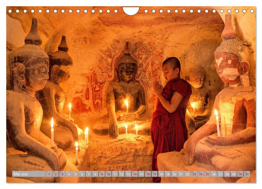 Weitere Ansicht: Spirit of Asia - Im Reich der guten Geister (Wandkalender 2026 DIN A4 quer), CALVENDO Monatskalender | Mario Weigt, Calvendo