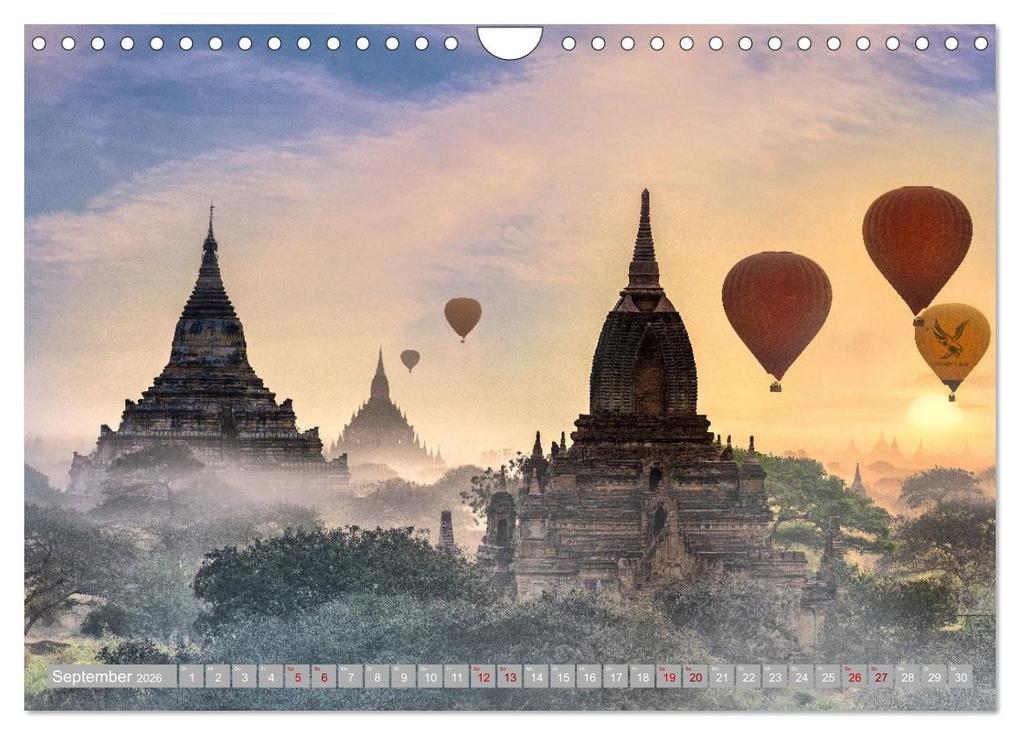 Weitere Ansicht: Spirit of Asia - Im Reich der guten Geister (Wandkalender 2026 DIN A4 quer), CALVENDO Monatskalender | Mario Weigt, Calvendo