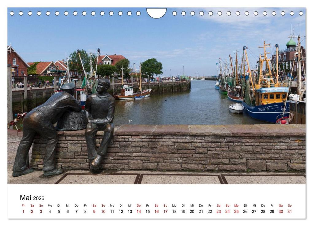 Weitere Ansicht: Ostfriesland - Ein Jahr in Bildern (Wandkalender 2026 DIN A4 quer), CALVENDO Monatskalender | Heidi Bollich, Calvendo