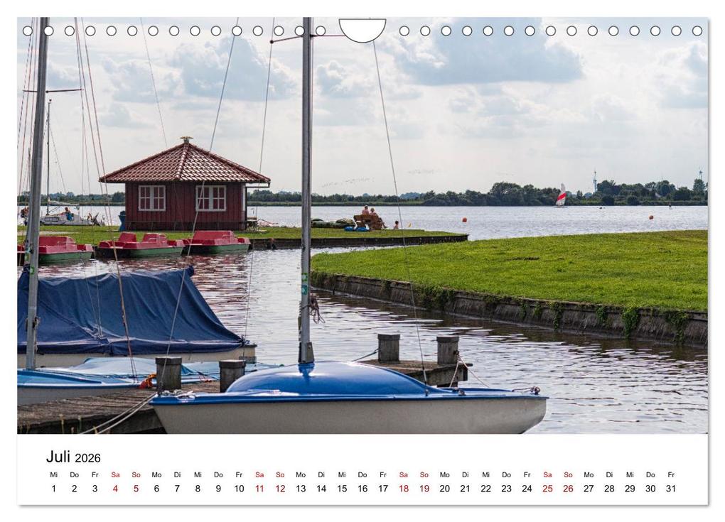 Weitere Ansicht: Ostfriesland - Ein Jahr in Bildern (Wandkalender 2026 DIN A4 quer), CALVENDO Monatskalender | Heidi Bollich, Calvendo