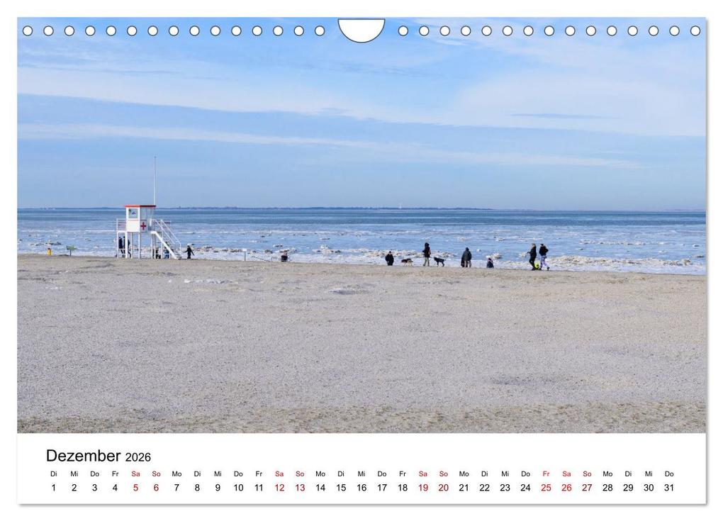 Weitere Ansicht: Ostfriesland - Ein Jahr in Bildern (Wandkalender 2026 DIN A4 quer), CALVENDO Monatskalender | Heidi Bollich, Calvendo