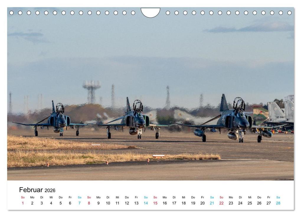 Weitere Ansicht: Die letzten McDonnell Douglas F-4 Phantom II (Wandkalender 2026 DIN A4 quer), CALVENDO Monatskalender | Björn Engelke, Calvendo
