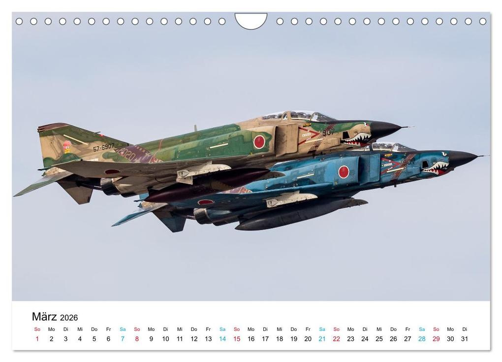 Weitere Ansicht: Die letzten McDonnell Douglas F-4 Phantom II (Wandkalender 2026 DIN A4 quer), CALVENDO Monatskalender | Björn Engelke, Calvendo