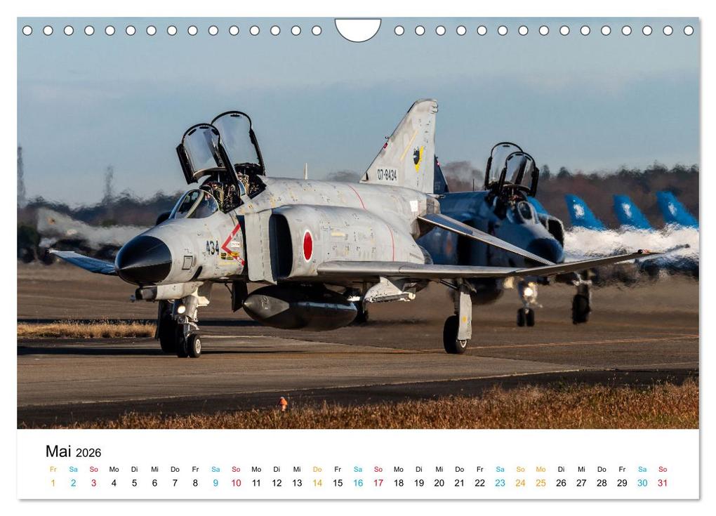 Weitere Ansicht: Die letzten McDonnell Douglas F-4 Phantom II (Wandkalender 2026 DIN A4 quer), CALVENDO Monatskalender | Björn Engelke, Calvendo