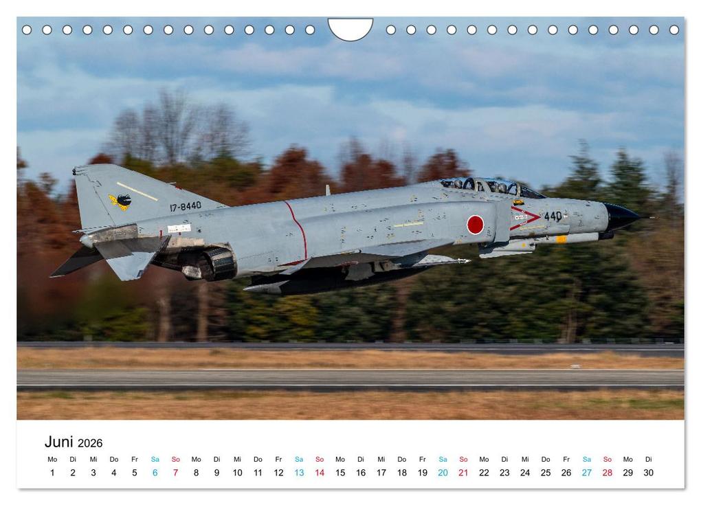 Weitere Ansicht: Die letzten McDonnell Douglas F-4 Phantom II (Wandkalender 2026 DIN A4 quer), CALVENDO Monatskalender | Björn Engelke, Calvendo