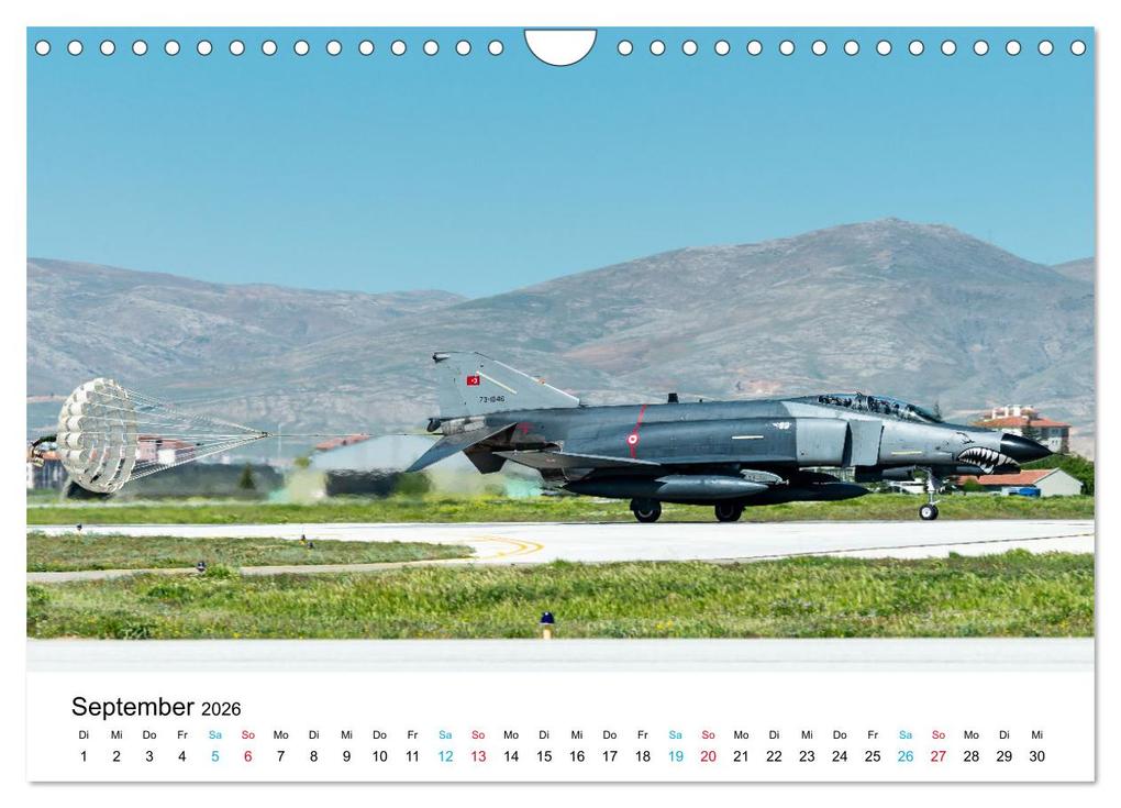Weitere Ansicht: Die letzten McDonnell Douglas F-4 Phantom II (Wandkalender 2026 DIN A4 quer), CALVENDO Monatskalender | Björn Engelke, Calvendo