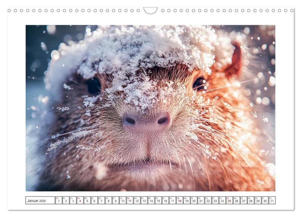 Weitere Ansicht: Capybara Zeit (Wandkalender 2026 DIN A3 quer), CALVENDO Monatskalender | Steffen Gierok-Latniak, Calvendo