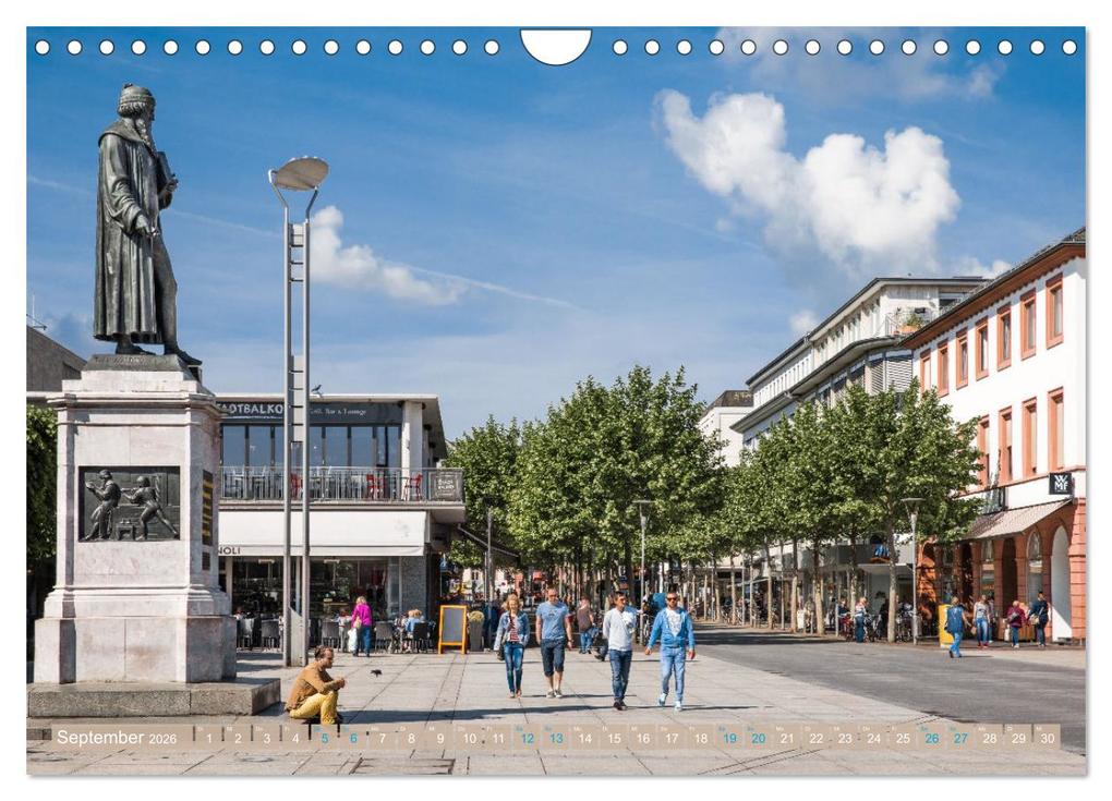 Weitere Ansicht: Mainz bleibt meins (Wandkalender 2026 DIN A4 quer), CALVENDO Monatskalender | Dietmar Scherf, Calvendo